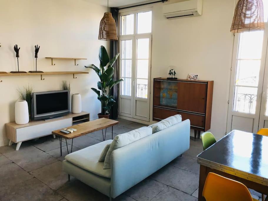 Appartement Climatise 50M2 Une Chambre Proche Centre Et Gare Montpellier Exteriör bild