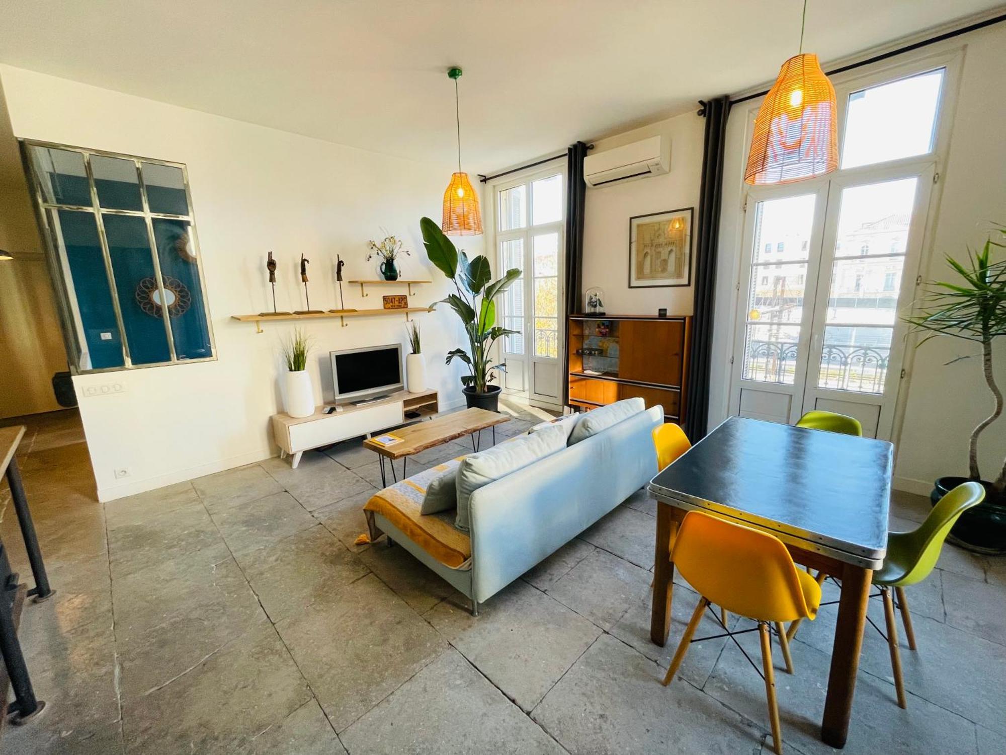 Appartement Climatise 50M2 Une Chambre Proche Centre Et Gare Montpellier Exteriör bild